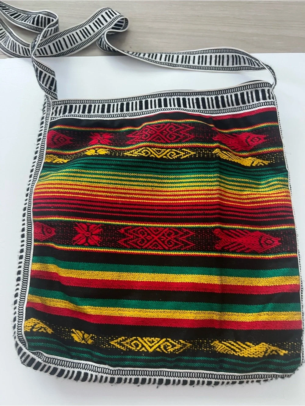 New Handmade Ecuador Crossbody Bag